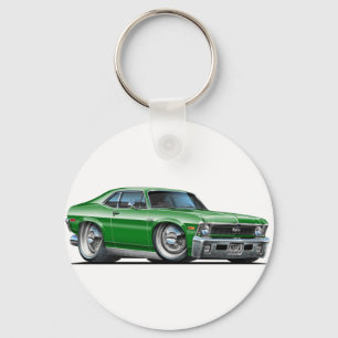 Porte-clés Voiture de vert de nova de Chevy