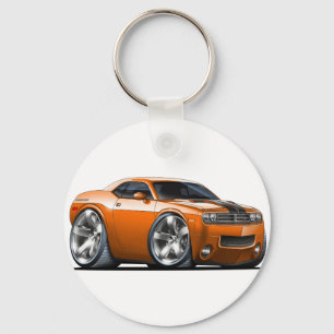 Porte-clés Voiture Dodge Challenger Orange