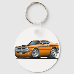 Porte-clés Voiture d'orange de démon de Dodge