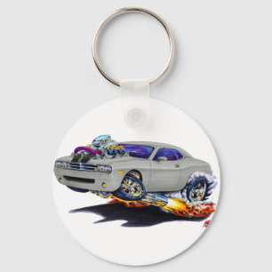 Porte-clés Voiture grise Challenger 2008-10