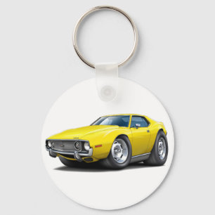 Porte-clés Voiture Javelin Jaune 1973-74