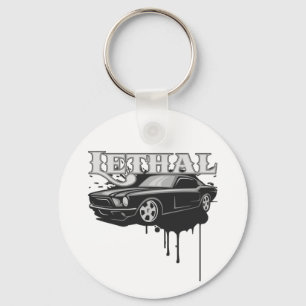 Porte-clés Voiture musculaire létale
