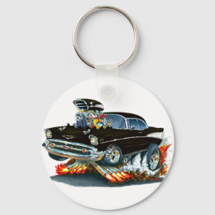 Porte-clés Voiture noire Chevy Belair 1957