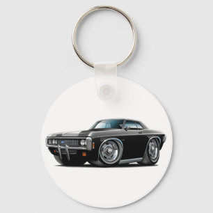 Porte-clés Voiture noire Impala 1969