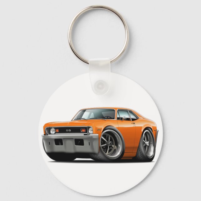 Porte-clés Voiture Nova Orange 1973-74 (Recto)