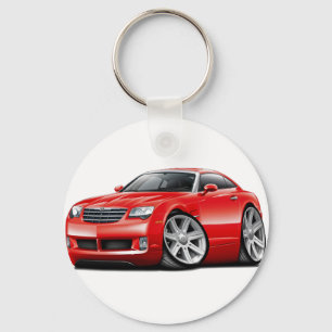 Porte-clés Voiture rouge Crossfire