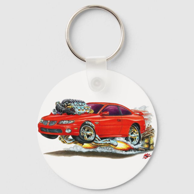 Porte-clés Voiture rouge GTO 2004-06 (Recto)