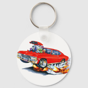 Porte-clés Voiture rouge Impala 1965-66