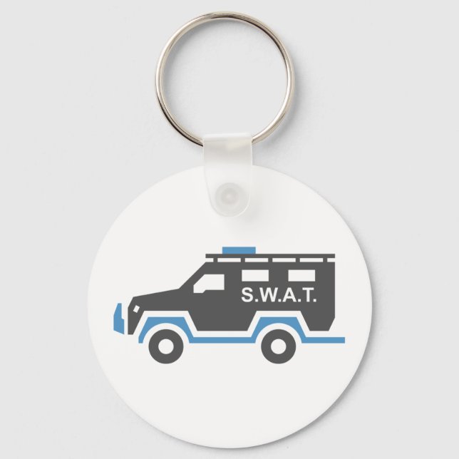 Porte-clés Voiture SWAT (Recto)