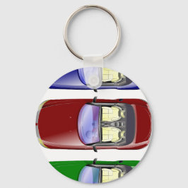 Porte-clés Voitures colorées