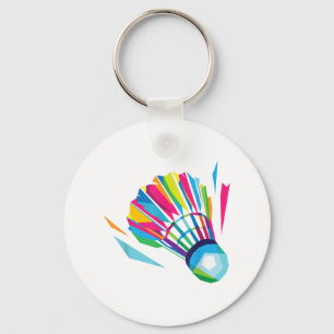 Porte-clés Volant de badminton Racquet Sport Badminton Pop Ar
