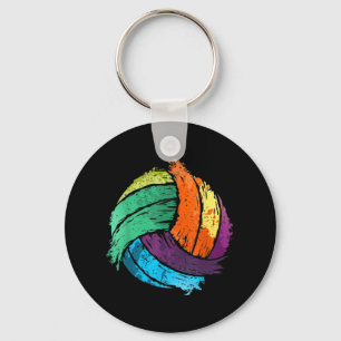 Porte-clés Volley-ball Art For Boys Girls
