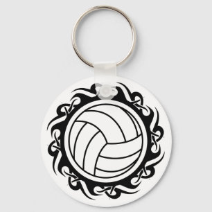 Porte-clés volley-ball tribal