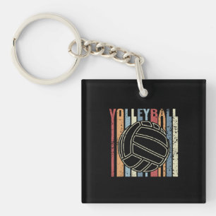 Porte-clés Volley-ball Vintage rétro