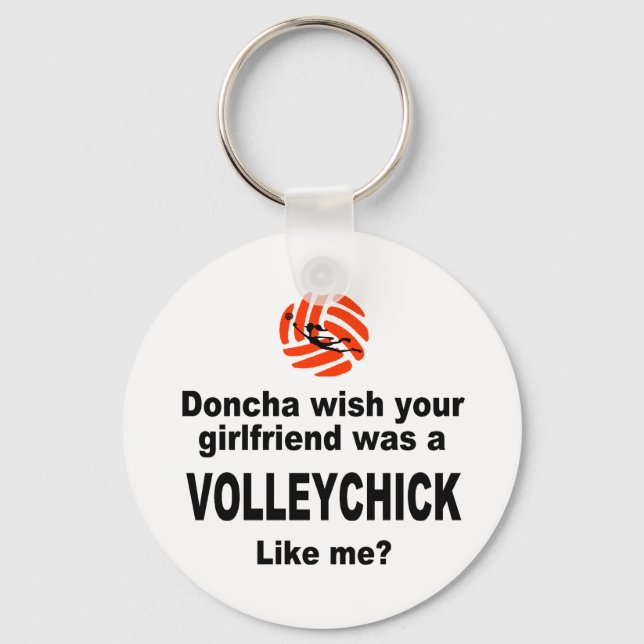 Porte-clés VolleyChick Doncha (Recto)