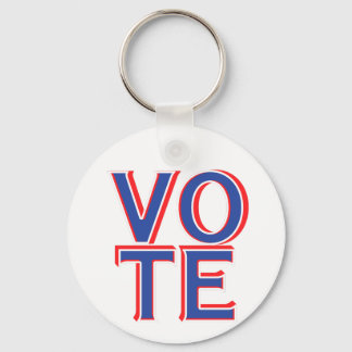 Porte-clés Vote Élections américaines Patriotique