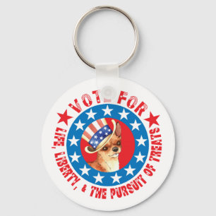 Porte-clés Vote pour Chihuahua