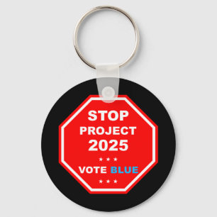 Porte-clés Vote Save Democracy Stop Project 2025