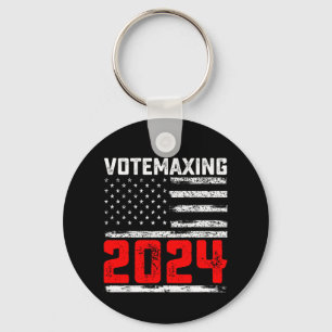 Porte-clés VoteMaxing 2024 Élection présidentielle Trump