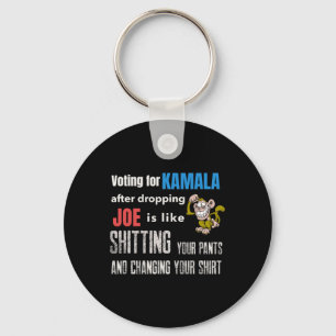 Porte-clés Voter pour Kamala après avoir abandonné Joe est co