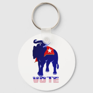 Porte-clés Votez le Porte - clé républicain
