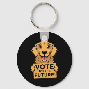Porte-clés Votez Pour L'Avenir ! Autocollant