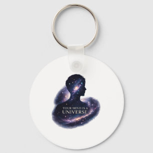 Porte-clés Votre esprit est un univers