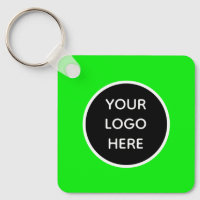 Votre logo Neon Green Elegant Yellow Business