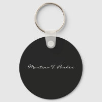 Votre nom Élégant Script Personne unique Feminine