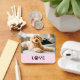 Porte-clés Votre photo de chien ou de chat | Amour avec Empre (Desk)