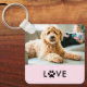 Porte-clés Votre photo de chien ou de chat | Amour avec Empre (Front)