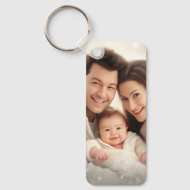 Porte-clés Votre photo de famille préférée (Recto)
