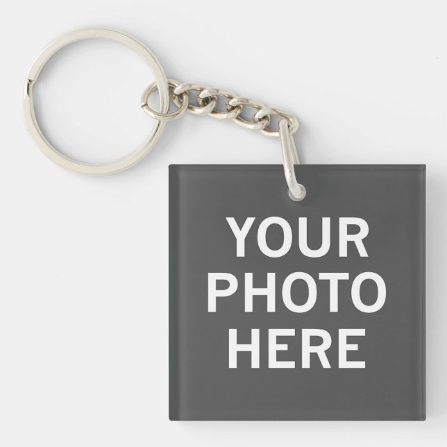 Porte-clés Votre photo ici (Devant)
