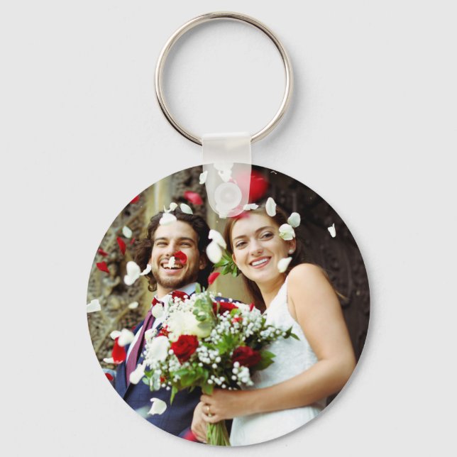 Porte-clés Votre photo Mariage préférée (Recto)