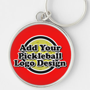 Porte-clés Votre Porte - clé de logo Pickleball