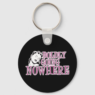 Porte-clés Voulant Nulle Part Retro Lady Rose