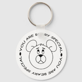Porte-clés Vous Êtes Beary Special Teddy Bear Porte - clé
