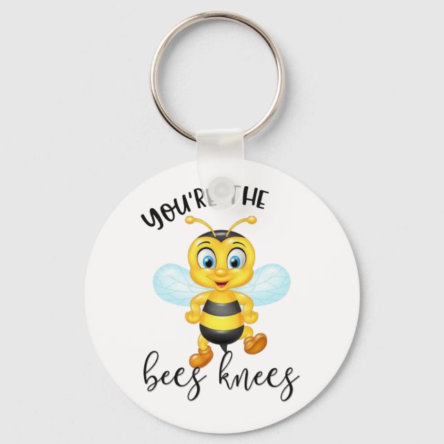 Porte-clés Vous êtes les genoux des abeilles | Saint Valentin (Recto)