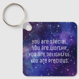 Porte-clés "Vous êtes spécial" Affirmations positives Porte -