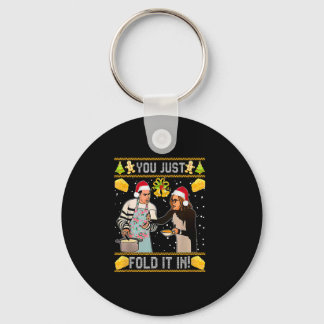 Porte-clés vous le pliez juste à Noël