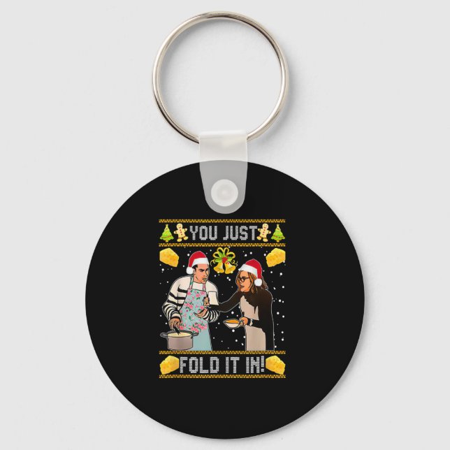 Porte-clés vous le pliez juste à Noël (Recto)