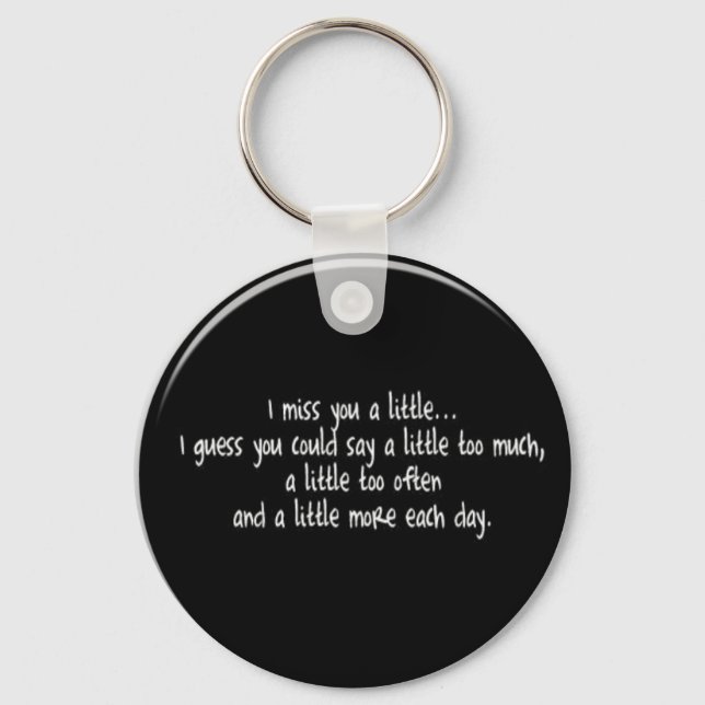 Porte-clés vous manquez porte - clé (Recto)