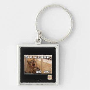 Porte-clés Vous m'avez obtenu des rubans ! !