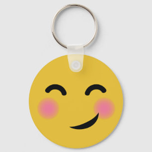 Porte-clés Vous m'avez obtenu l'emoji de rougissement