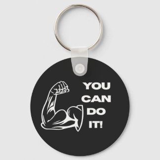 Porte-clés Vous Pouvez Le Faire Motivation Fitness Gym T-Shir