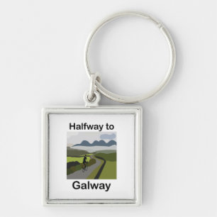 Porte-clés Voyage à mi-chemin de Galway