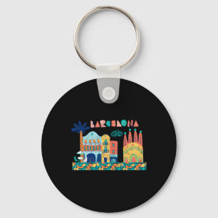 Porte-clés Voyage Barcelone Espagne Europe Espagne Famille es