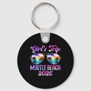 Porte-clés Voyage de filles Myrtle Beach 2025 Week-end de pla