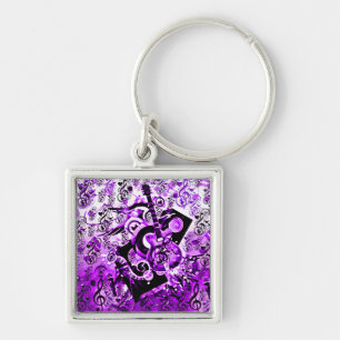 Porte-clés Voyage De Musique, Rochers Violet_