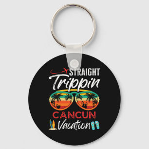 Porte-clés Voyage droit Cancun Mexique Couples Famille Vaca